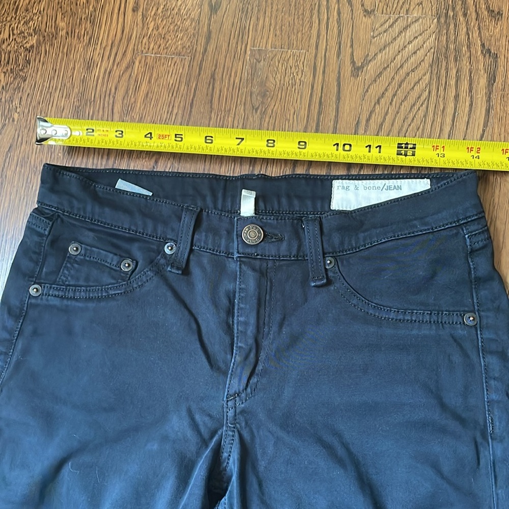 Rag and bone black leggings style pants, size 27 - Picture 2 of 8